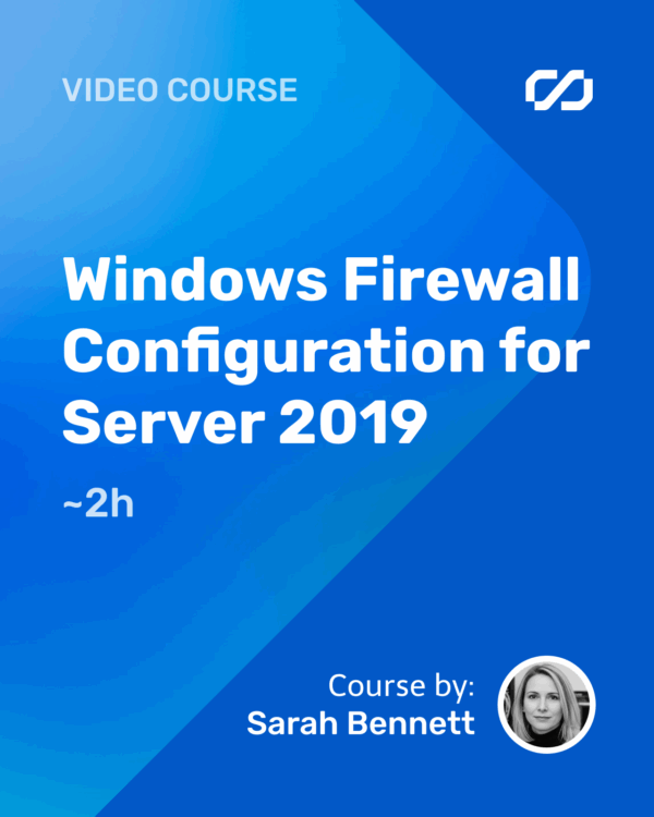 Windows Firewall Configuration for Server 2019